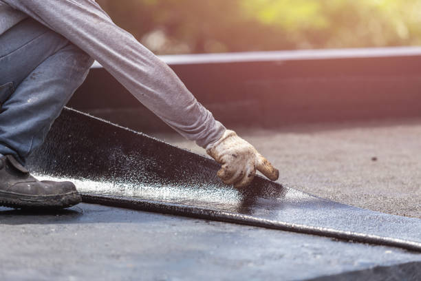 Professional Basement Waterproofing technician working in Wilsonville, OR